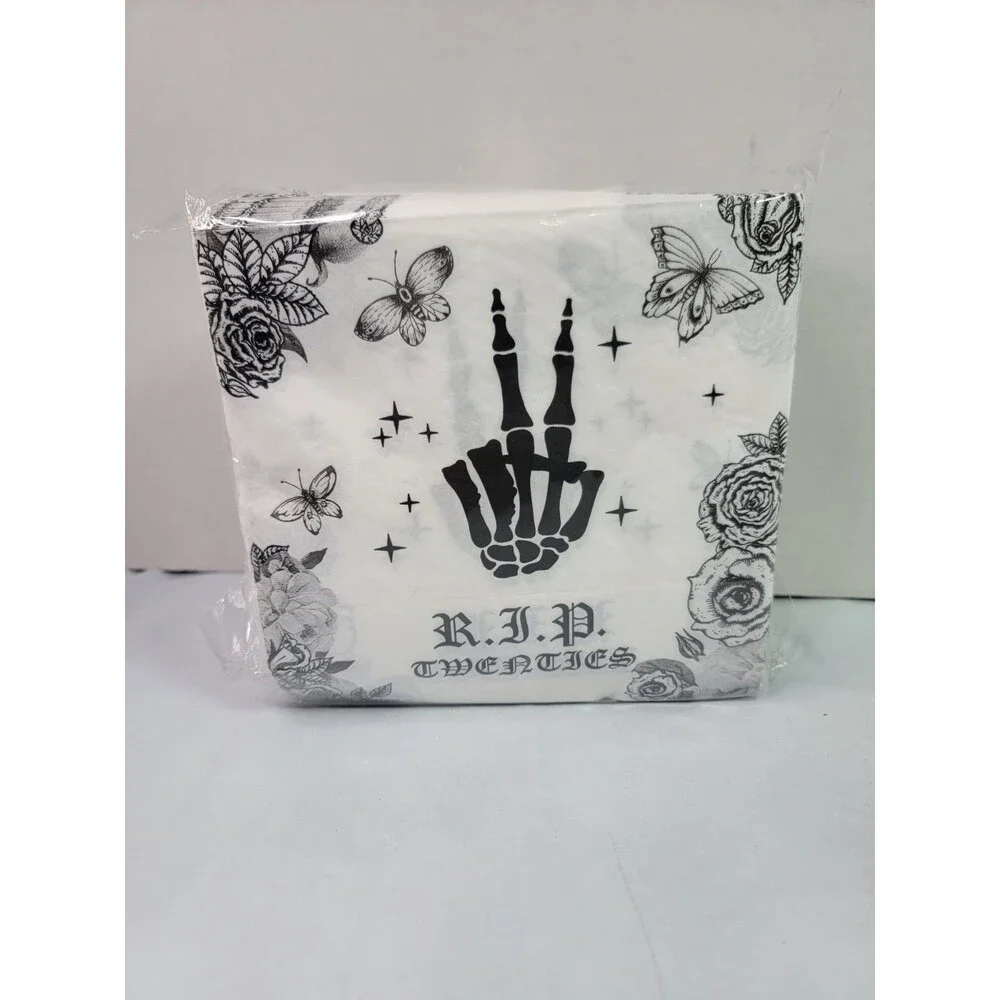 Goth Party Bundle RIP Twenties Cups Napkins Tumbler Wraps Death To My 20s